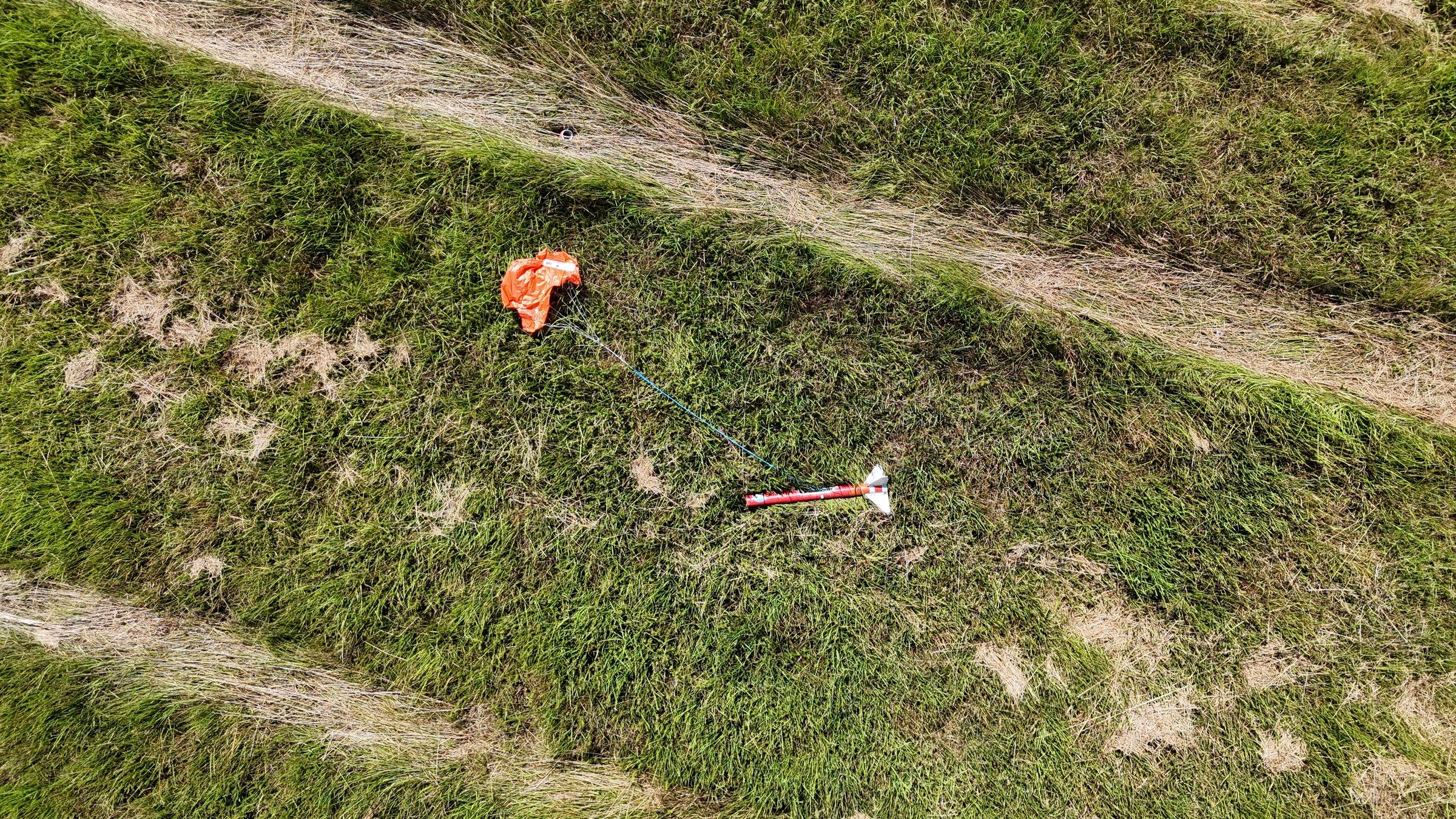 MF39 recovered after the flight